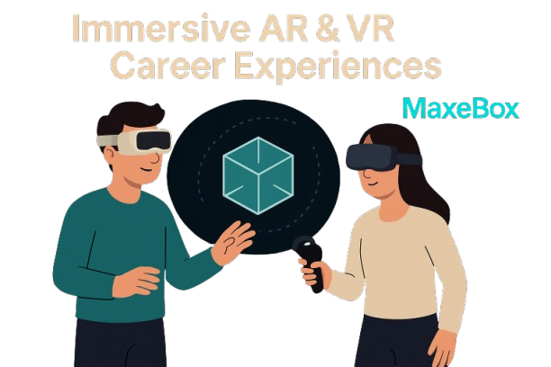 Experience immersive AR and VR career journey with MaxeBox